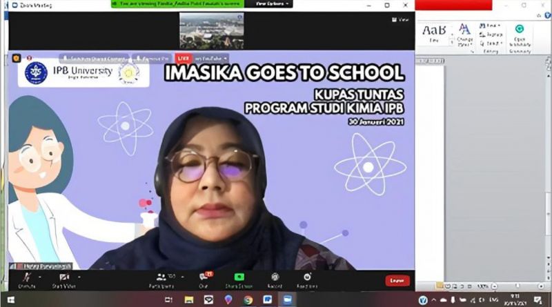 Tingkatkan Minat Siswa Kuliah di Prodi Kimia IPB University, Imasika Goes To School Digelar