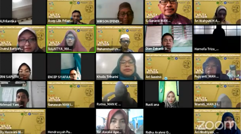 Ratusan Guru Madrasah Aliyah Se-Indonesia Ramaikan Pelatihan Praktikum Bersama Departemen Fisika FMIPA IPB